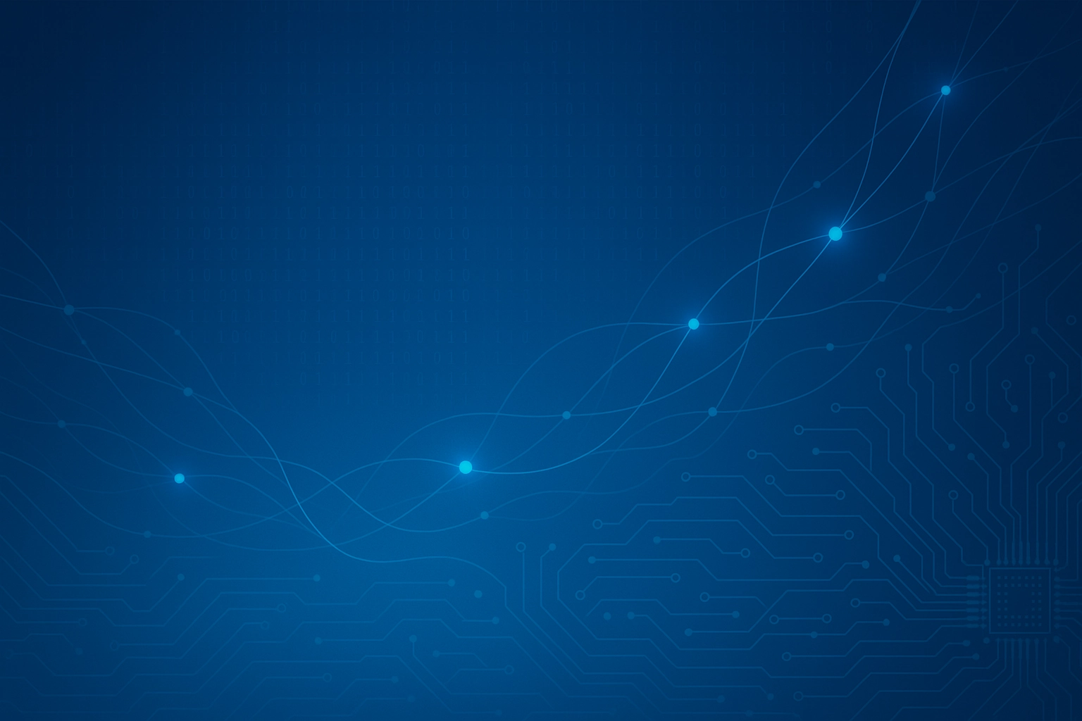 Abstract circuit-board background